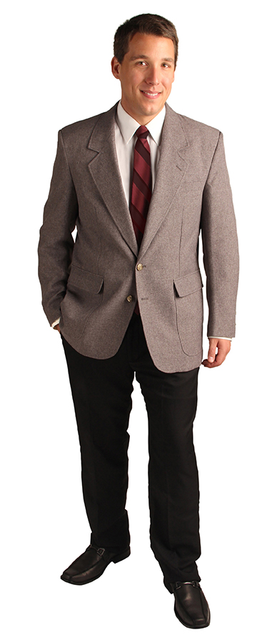 gray blazers for women and men